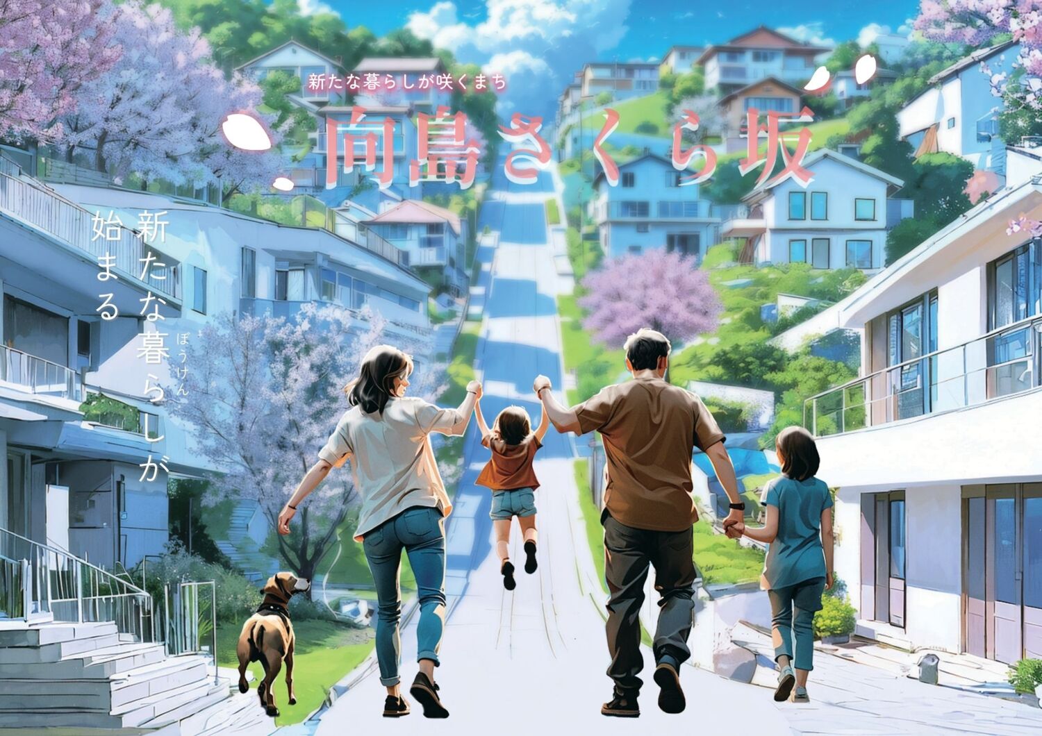 さくら坂のイメージイラスト