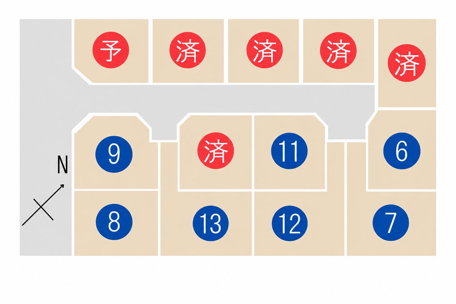 区画図